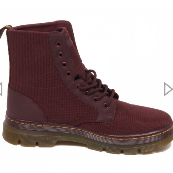 Dr. Martens Shoes - DR. MARTENS combs burgundy, boots man 4. Ladies 5